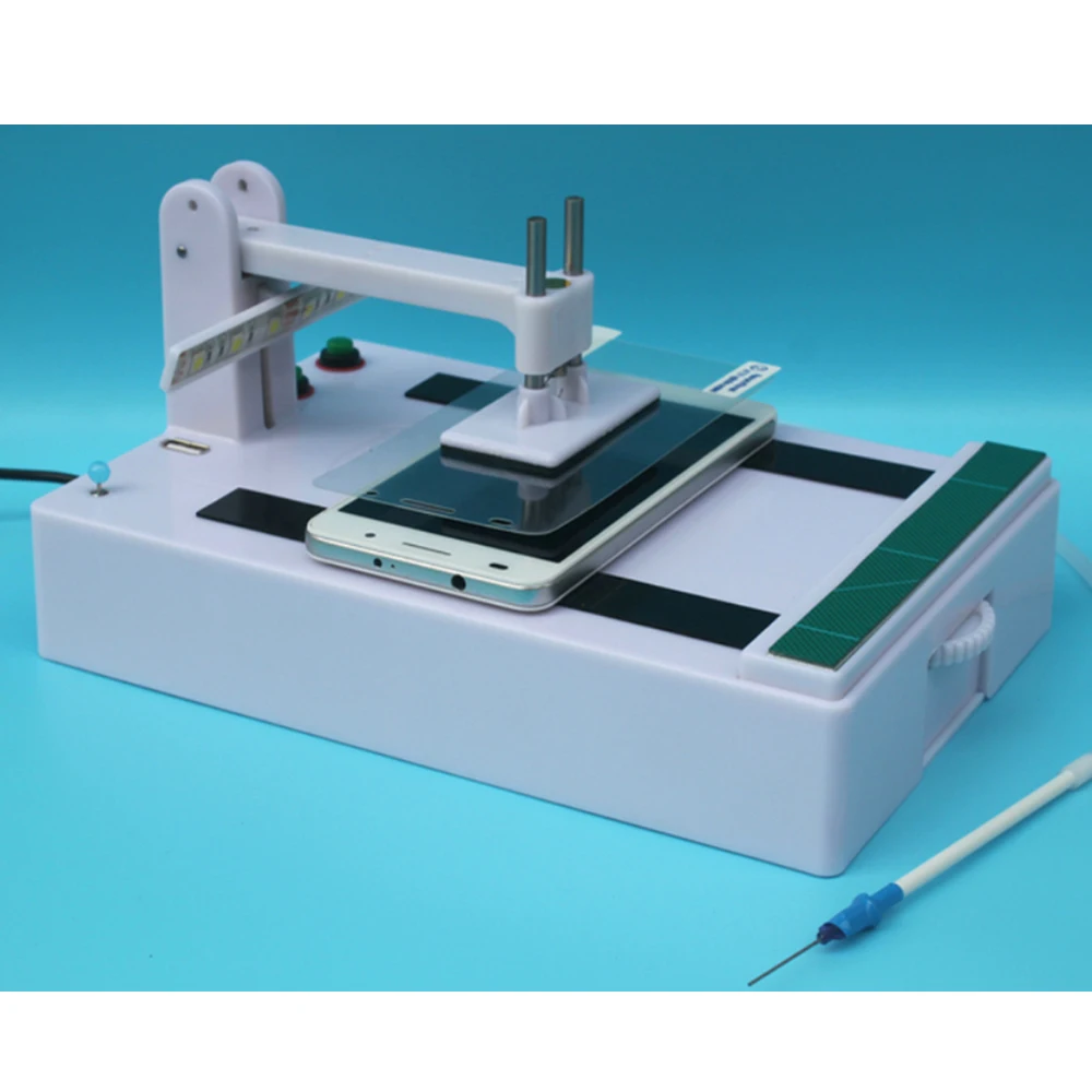 

Precise Positioning Mobile Phone Laminating Machine Laminating Tool Set For General Tempered Glass Steel Film Laminator M80