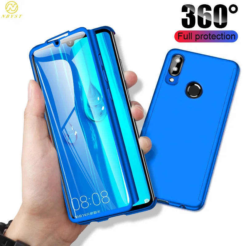 Роскошные 360 полный защитный чехол для huawei y9 y7 prime y6 pro чехол для huawei y6 y7 P smart Z y5 чехол для телефона