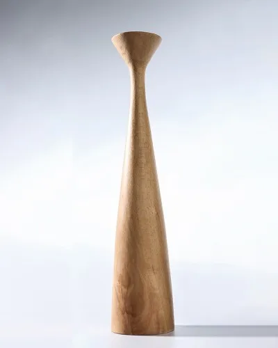 Креативный деревянный подсвечник золотой с одной головкой простой черный ретро геометрический подсвечник деревянные поделки украшение дома GG50zt - Цвет: 3