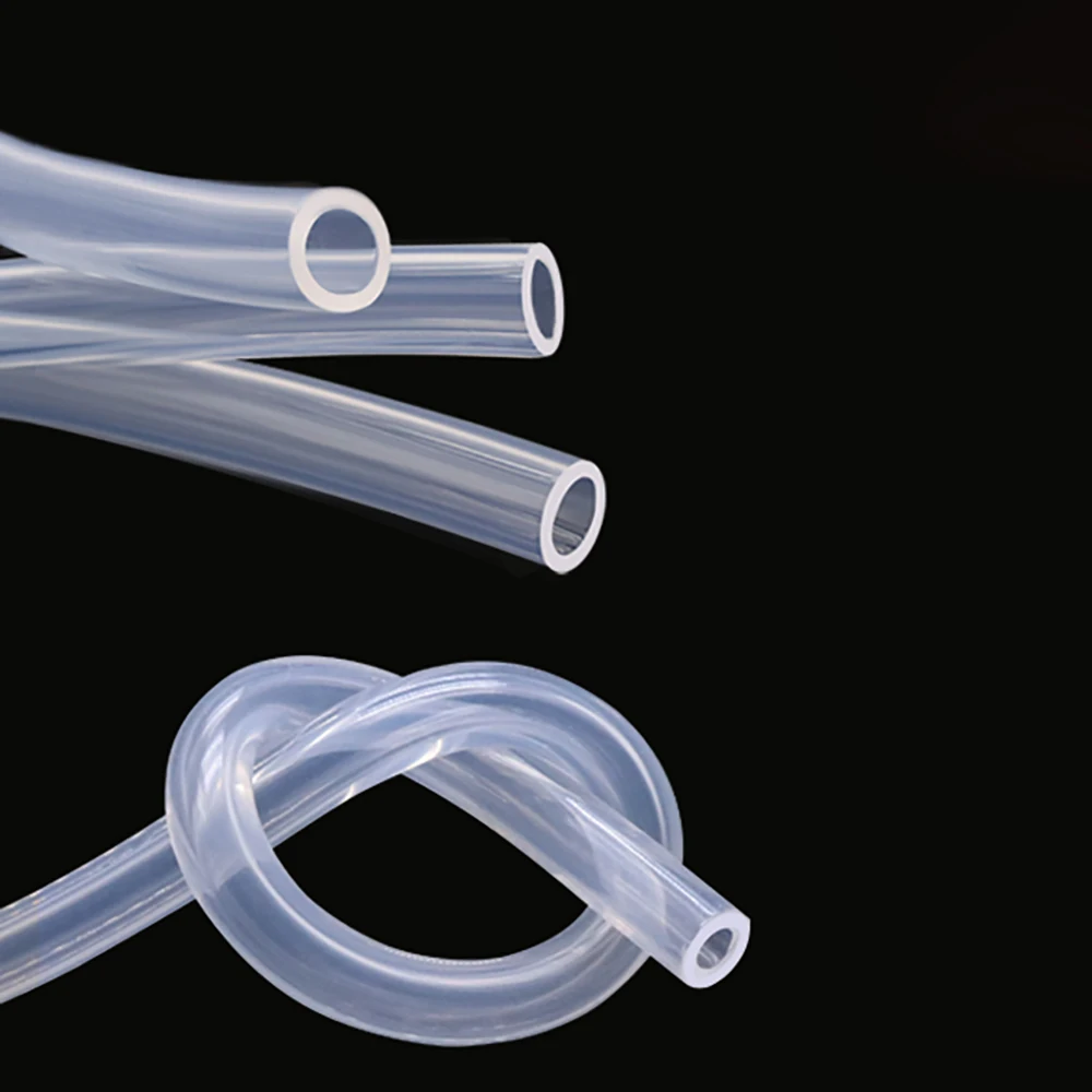 Amarillo 2mm ~ 14mm ID de alimentos grado Silicona tubería flexible de alta temperatura suave Manguera/Tubo Amarillo 2mm ~ 14mm ID de alimentos grado Silicona tubería flexible de alta temperatura suave Manguera/Tubo