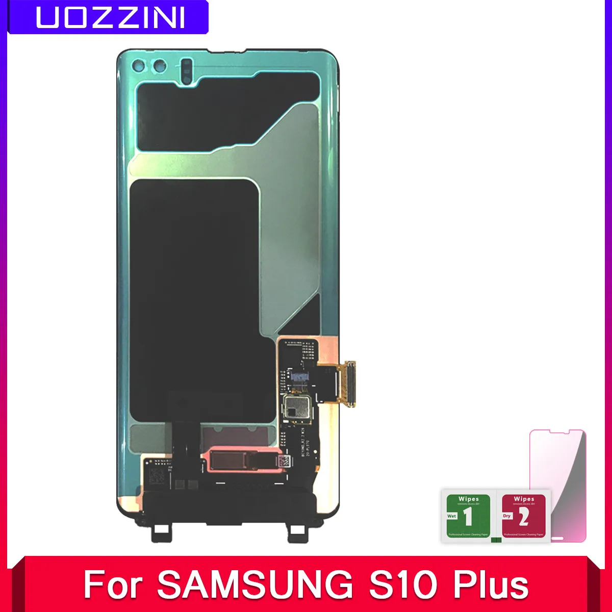 2 шт. ЖК-дисплей 6 4 дюйма для SAMSUNG Galaxy S10 + Plus G9750 новый 100% супер сенсорный экран