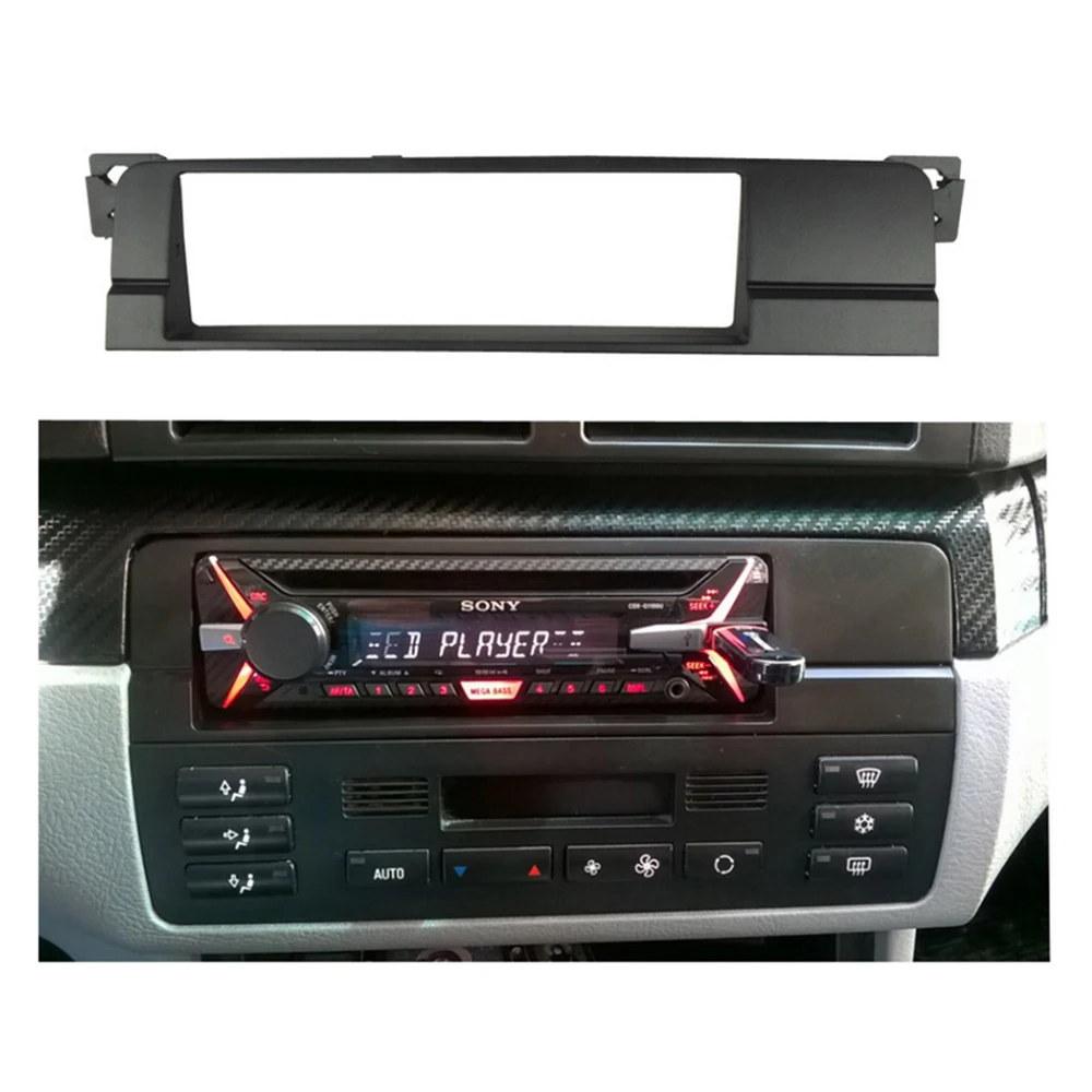 BMW 3 ø (E46) 1998-2005  CD DVD ׷ г  Ʈ Ʈ ŰƮ   ÷Ʈ  10 / Din Fascia