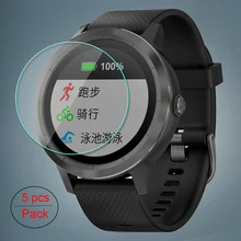 5 шт./лот для Garmin Vivoactive3 закаленное стекло 9H 2.5D Премиум Защитная пленка для экрана для Garmin Vivoactive 3 Smart Watch