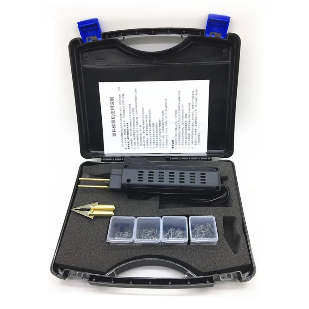

Plastic Repair System Welding Bumper Fairing Auto Body Tool With Practical Staple Plastic Welding Machine