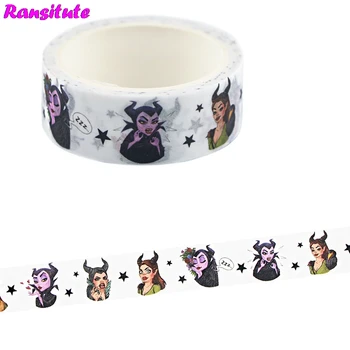 

Ransitute R727 Fashion Cute Colorful Washi Tape DIY Scrapbook Decoration Masking Decoration Tools Colorful Masking Tape