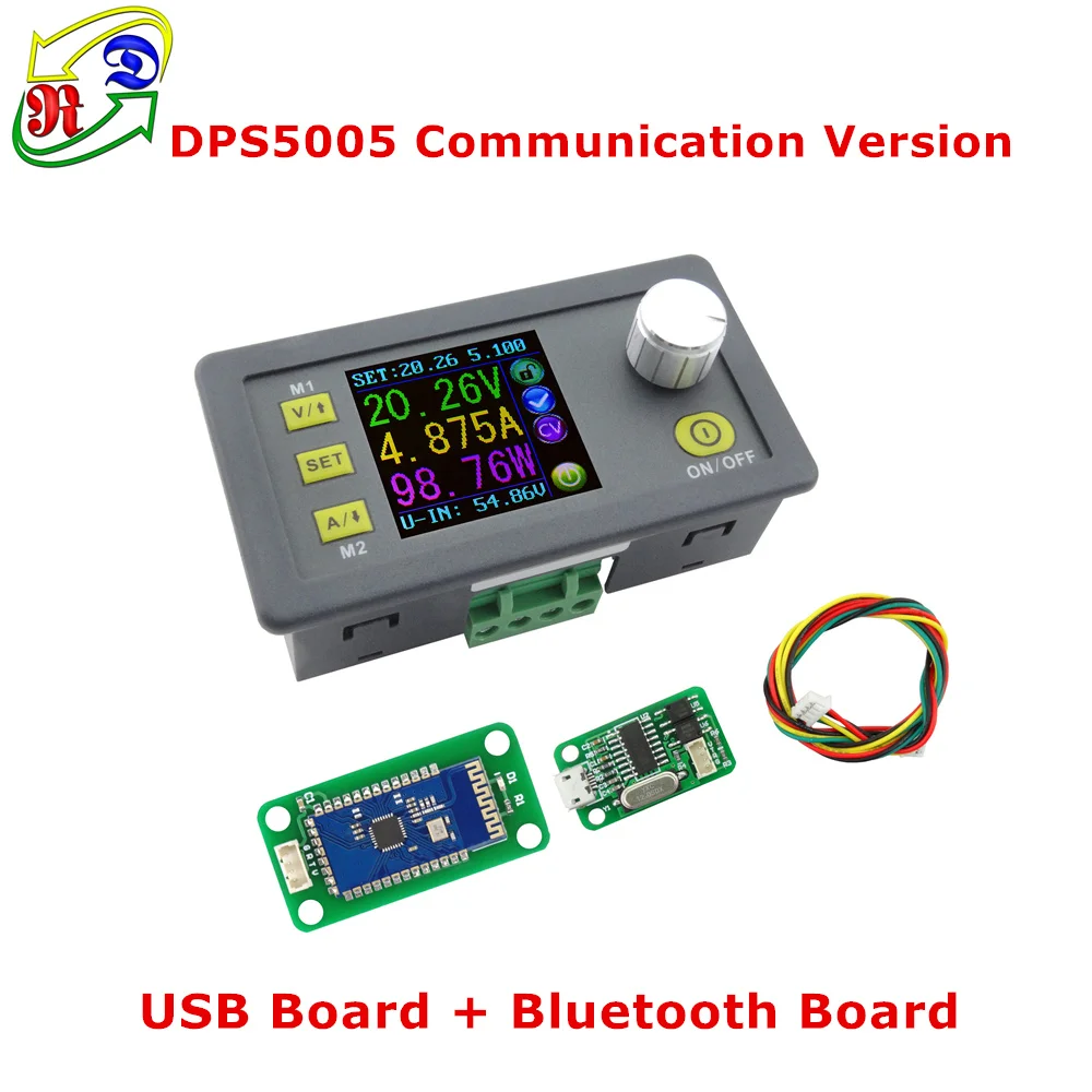 DPS5020 Constant Voltage Current DC- DC Step-down Communication Power Supply Buck Voltage Converter LCD Voltmeter 50V 20A