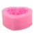 Прекрасное Сердце Силиконовое Мыло Плесень Цветок Роза Diy Форма Foadant Soap Making 3d Ручной Работы Украшения Торт Плесень Инструменты