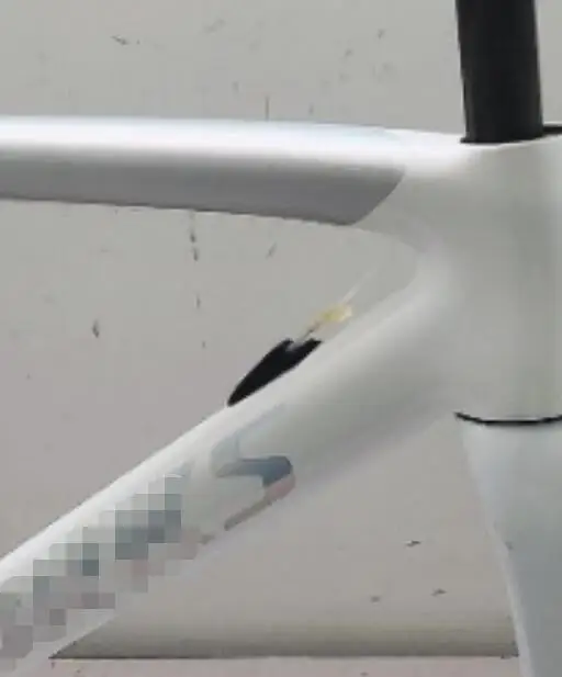 

2019 new style AWT s road bike carbon frame T1100 ud glossy cycling frameset white silver bike framework made in china in stock