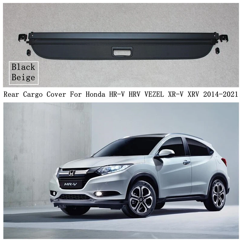 

Задняя крышка для груза для Honda VEZEL HR-V HRV XR-V XRV 2014-2021 защита для конфиденциальности на багажник защитный экран затенение автомобильные аксессуары