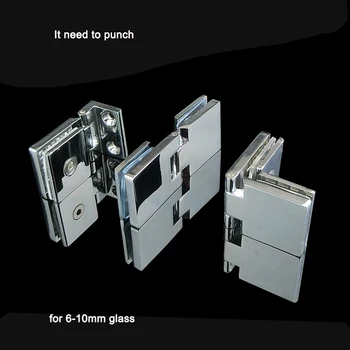 

Zinc alloy cabinet glass door hinges Wine cabinet Door Hinge glass door hinges for Cabinet Cupboard Glass Clamps No Drilling