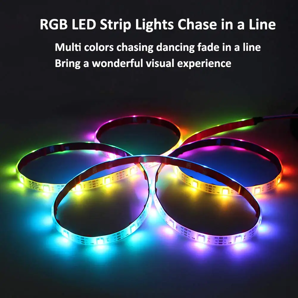 รูปสินค้า LED Strip ARGB ปรับสีได้ 5V 3 PIN ใช้กับ Mainboard ได้ทุกแบรนด์