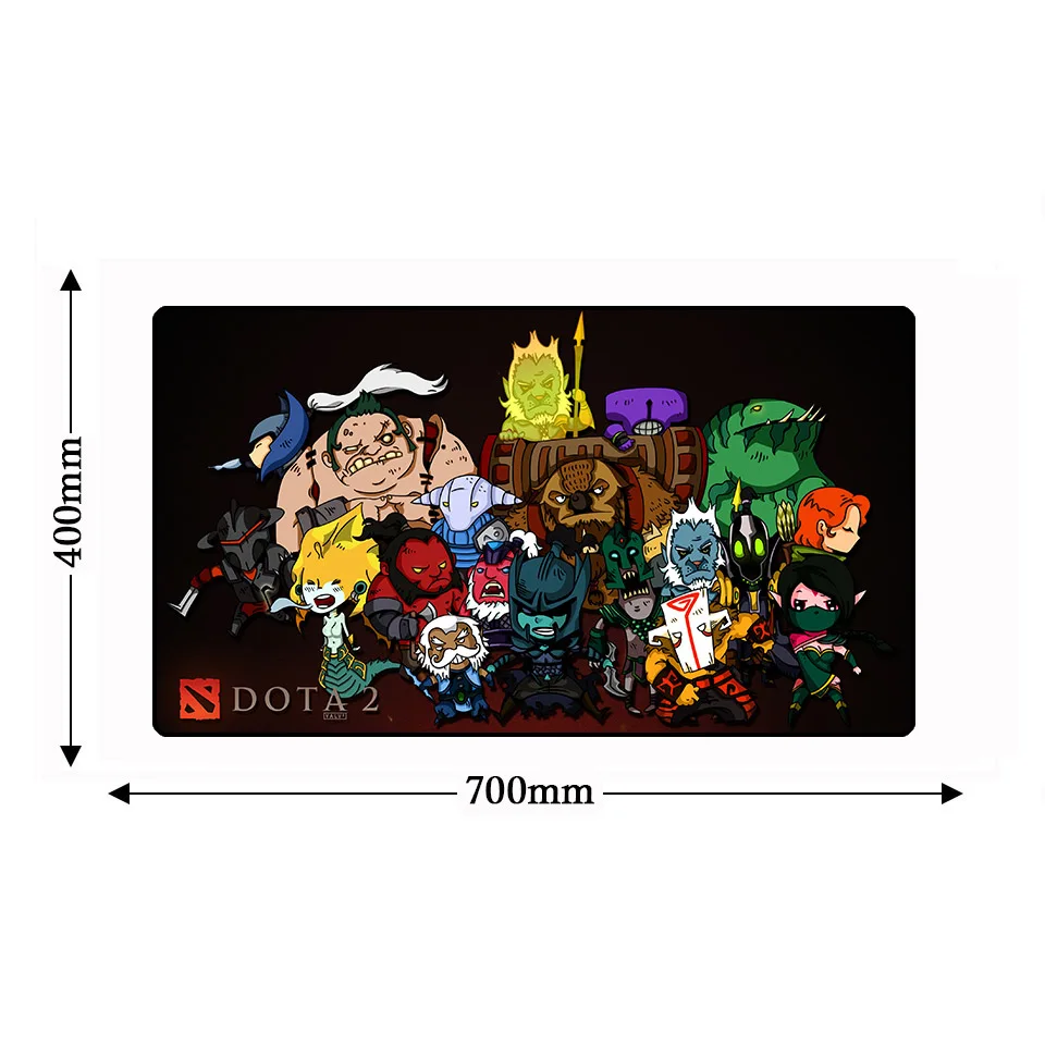 700*400*2 мм фиксирующий край DOTA 2 игровой Офисный Компьютерный коврик для мыши версия скорости геймера игровая клавиатура ноутбук коврик для мыши Настольный коврик - Цвет: 8