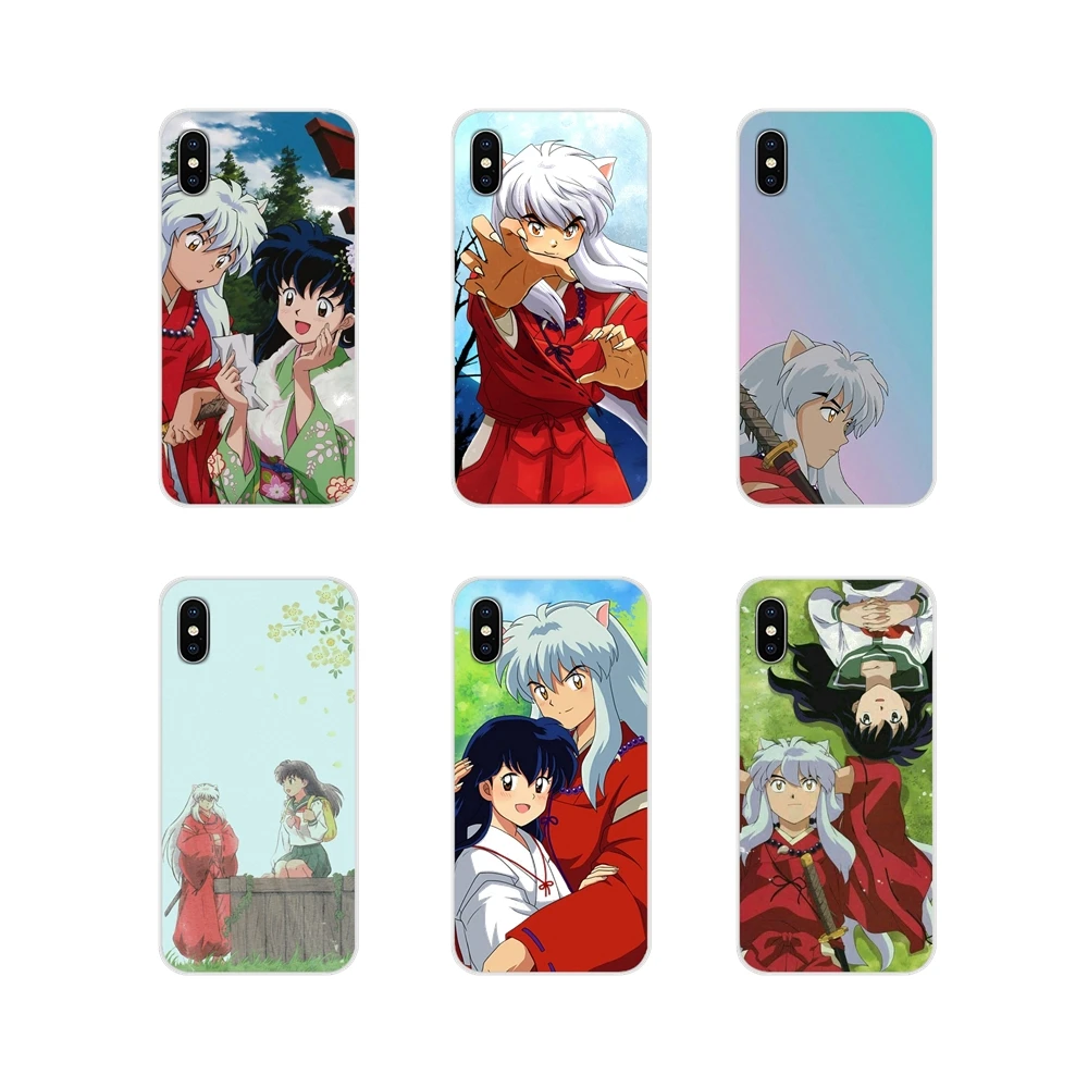 Аксессуары для Xiaomi Mi4 Mi5 Mi5S Mi6 Mi A1 A2 A3 5X 6X 8 CC 9 T Lite SE Pro чехлы аниме Inuyasha Sesshoumaru Higurashi