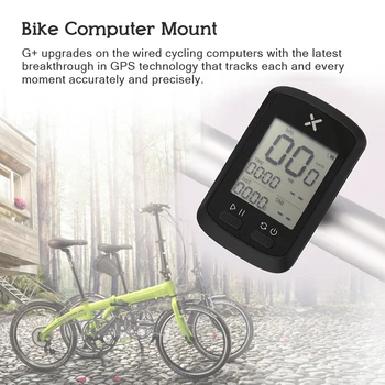 

Bike Computer G+ Wireless GPS Speedometer Waterproof Road Bike MTB Bicycles Backlight Bt ANT+ With Cadence Cycling Computers