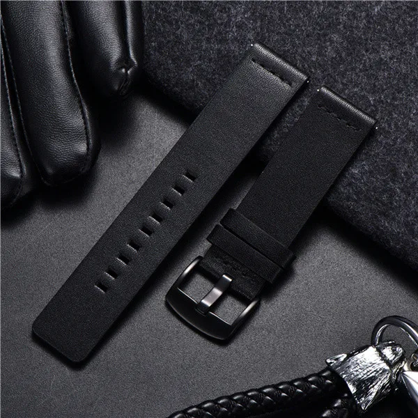 Premium Genuine Leather Quick Release Watch Strap - Sport Smart Watch Band 18mm/20mm/22mm