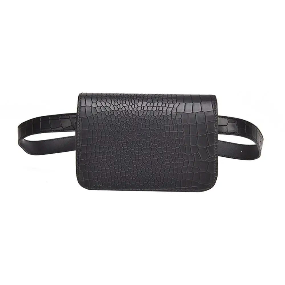 Винтажная поясная сумка из искусственной кожи, Женская поясная сумка из кожи аллигатора, дорожный ремень, кошельки, модные сумки через плечо, поясные сумки, дамские сумочки