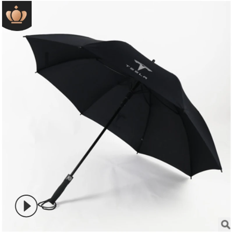 

Double double-layer Audi Mercedes Tesla golf umbrella gift car advertising umbrella