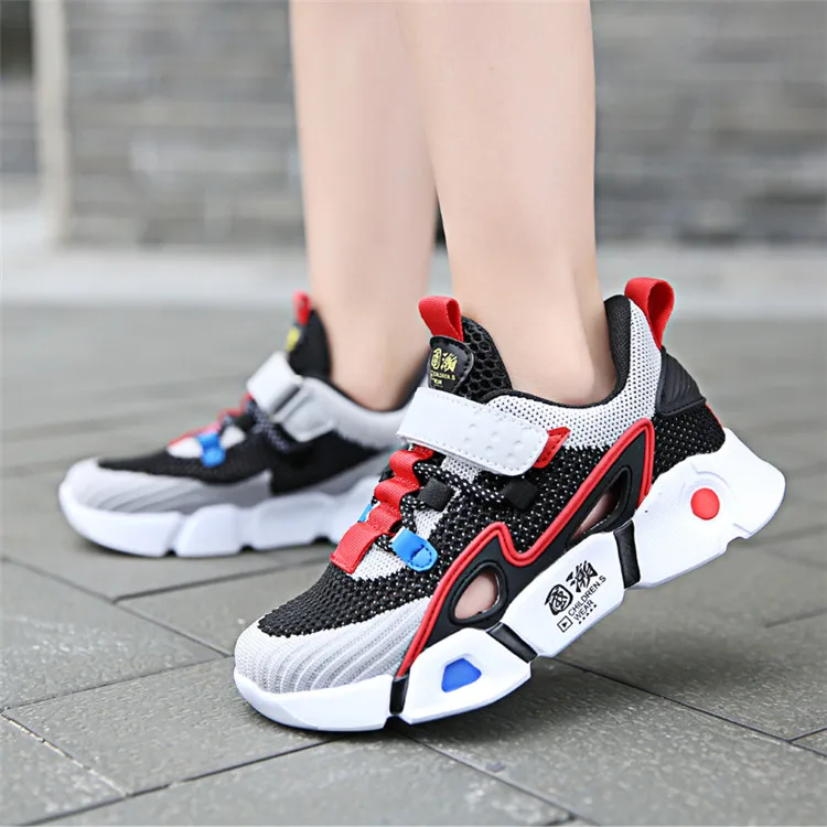 Children's shoes summer new breathable mesh sports shoes elementary school children's large children's net shoes boys and girls girls shoes