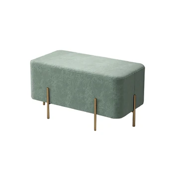 

Nordic shoe stool home bedroom bed end stool door creative long shoe stool fitting room small sofa stool