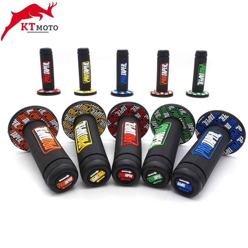 Резиновые ручки для мотоциклов Kawasaki KLX250 KLR650 KLX140 KLX110 KX65 KX85 KX100 NINJA 400 650 Зеленый 7/8