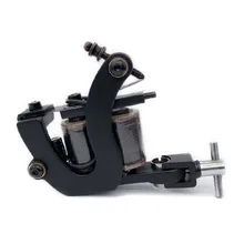 Профессиональный 10 катушек татуировки шейдер лайнер точные чугунные перманентные татуировки машины для татуировки Поставщик