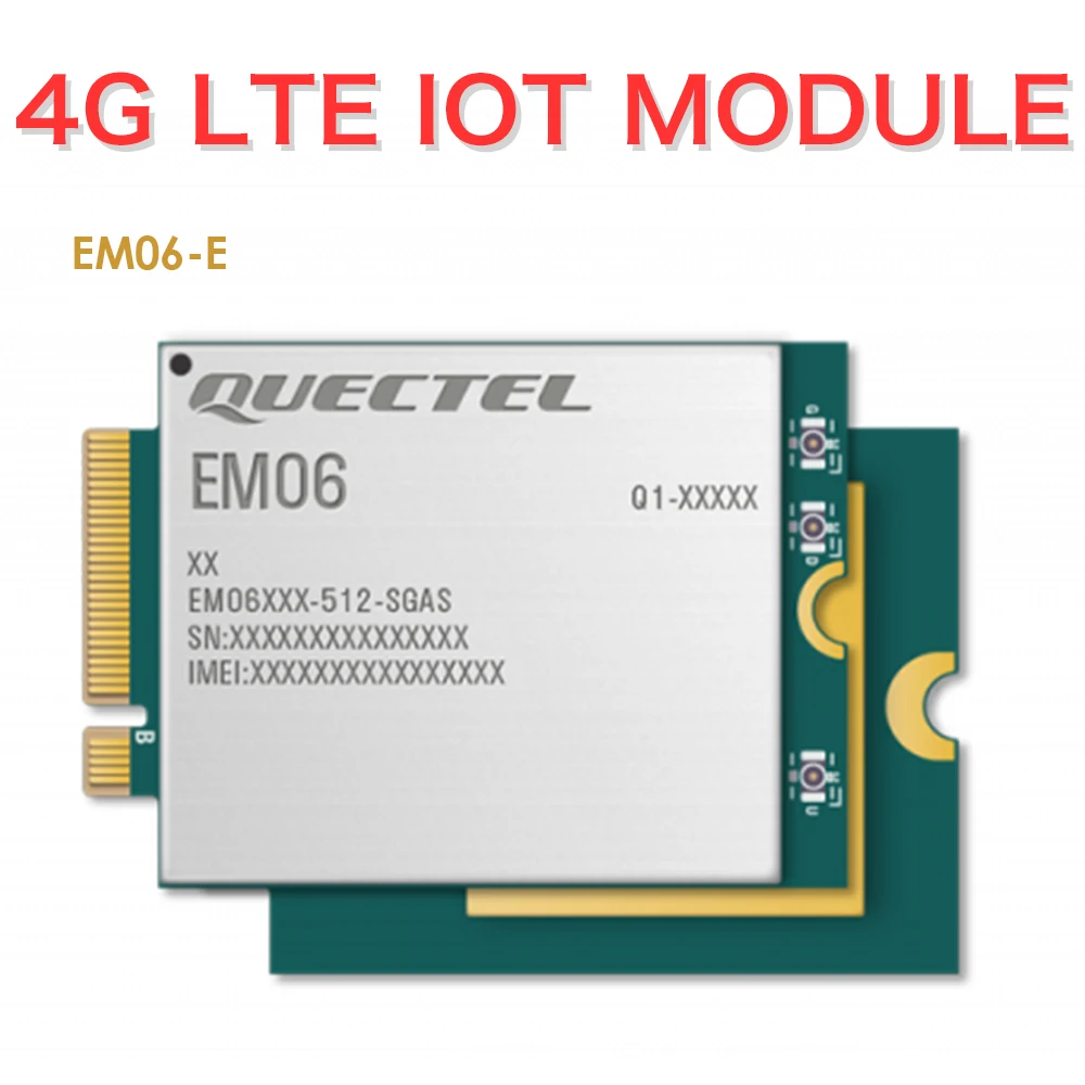 Em06-E/Em06Ela-512-Sgas 4G Lte Wireless Industriale Iot/M2M-Optimized Gatto 6 M. 2 (Ngff) Modulo Per Emea/Apac①/Brasile