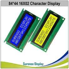 Размер печатной платы: 84*44 мм 162 1602 16X2 символ синий ЖК модуль экран дисплея LCM bulid-в SPLC780D wth подсветка
