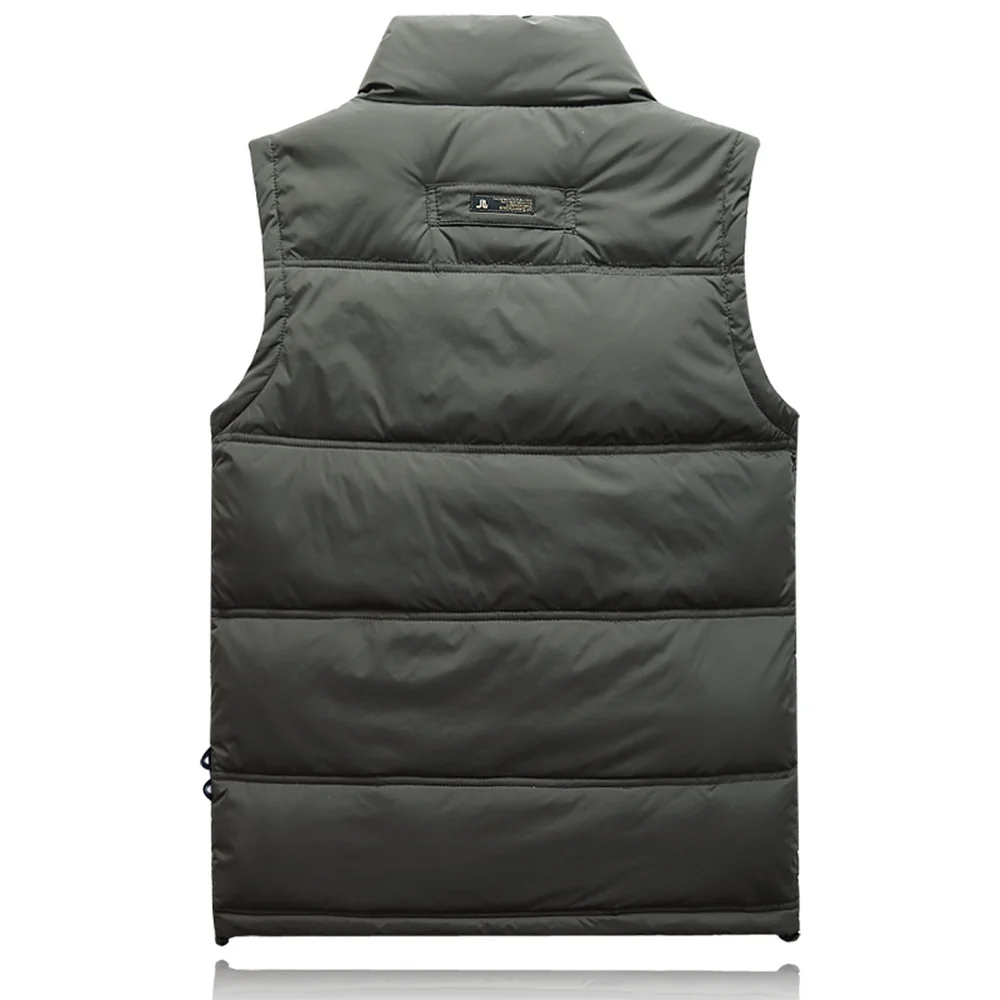 Winter Duck Down Vest For Men Parka Thick Warm Varsity Red Windbreaker Sleeveless Jacket Male Classic Casual Travel Waistcoat
