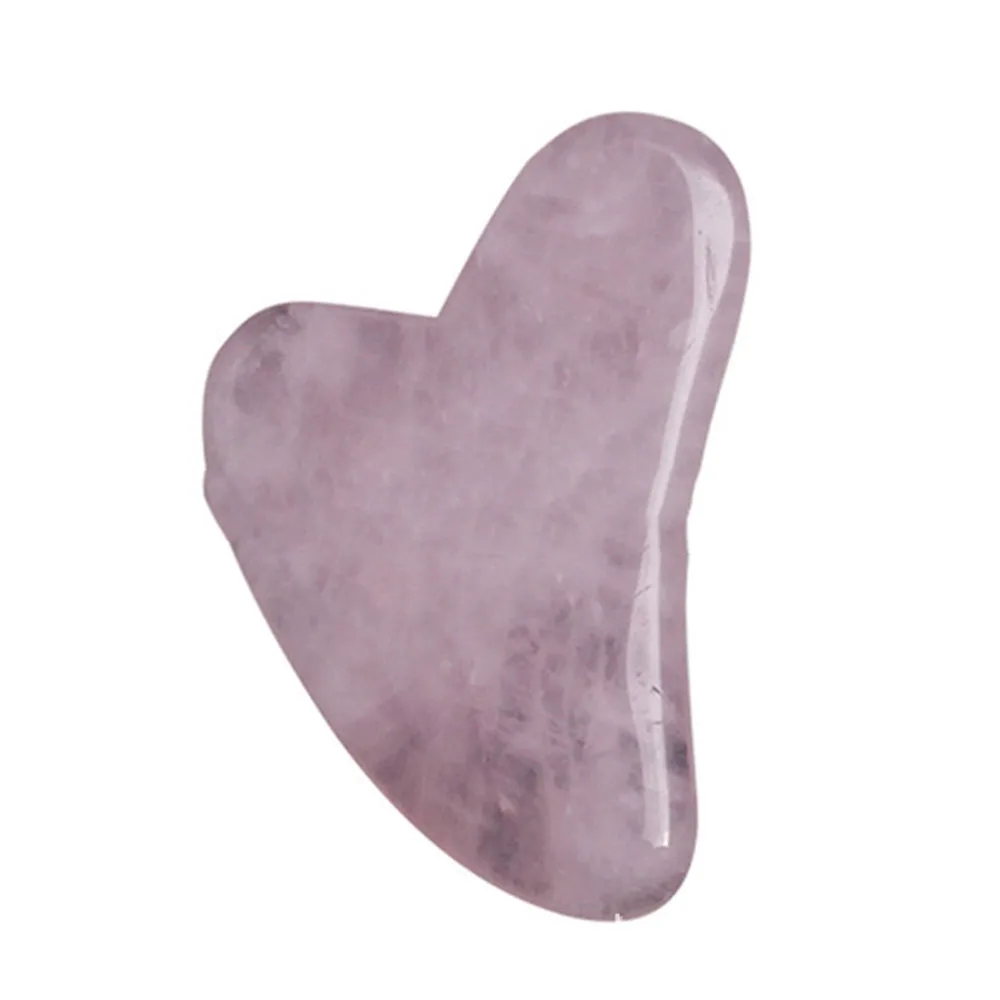 purple 1pc Массажер для лица продукты для похудения средства для шеи тела Gua Sha забота о здоровье Релаксация лица нефрит для массажа роликовые инструменты для релаксации лица - Цвет: purple 1pc