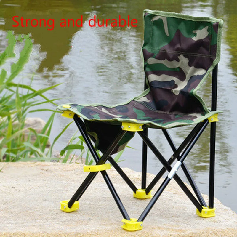

Portable Collapsible Beach Chair Fishing Camping BBQ Stool Folding Extended Hiking Seat Garden Ultralight Office Home Furniture
