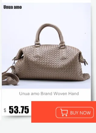 Unua amo, брендовые сумки, Дамская мода, градиент, ручная тканая сумка, для женщин, высокое качество, имитация овчины, Большая вместительная сумка, сумки