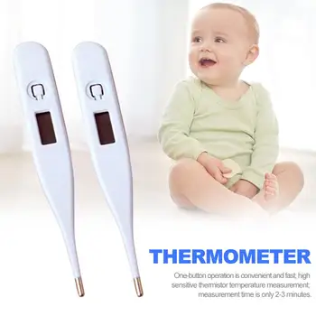 

Electronic Thermometer Digital Termometro Oral Cavity Rectum Armpit Thermometer with LCD Display for Baby Child Adult
