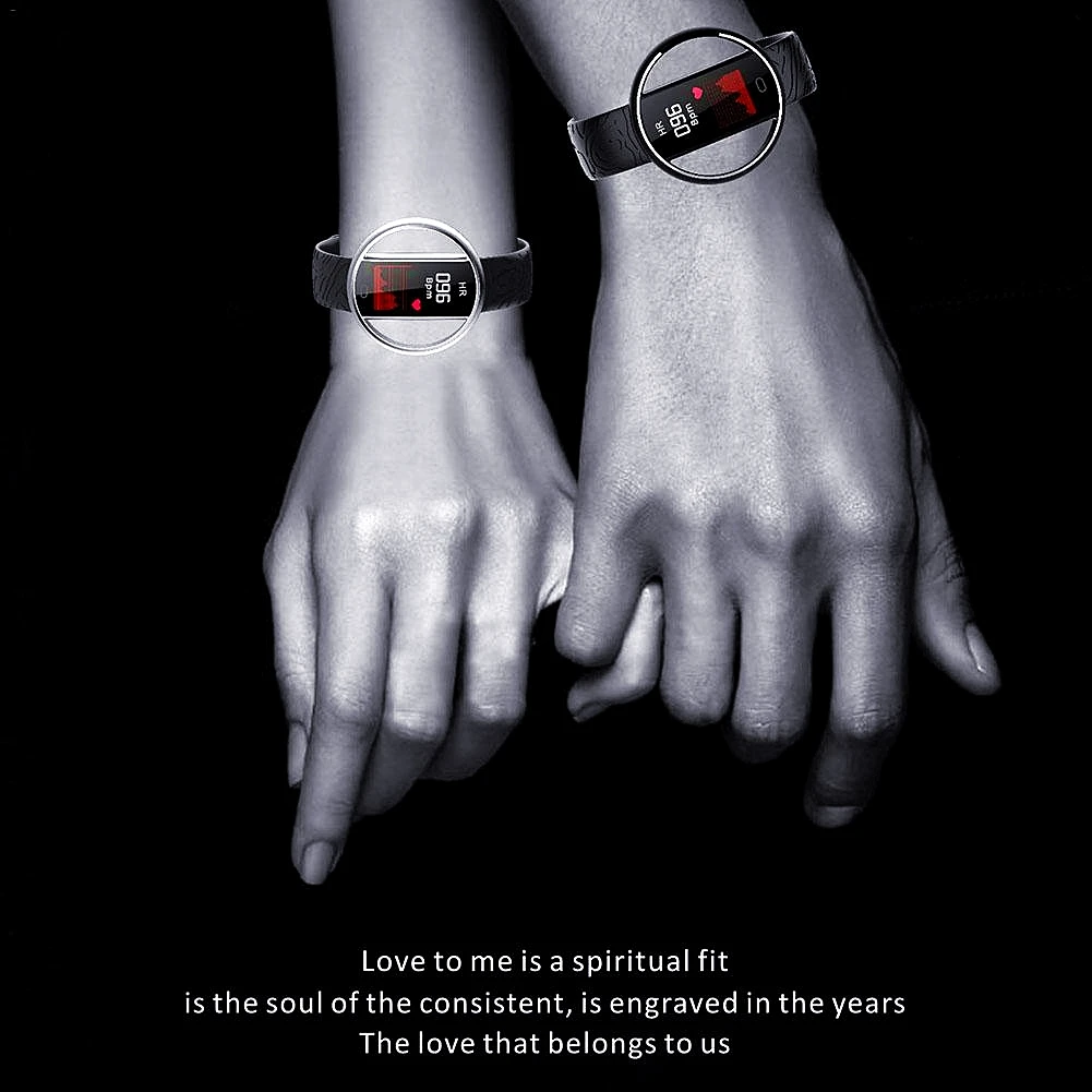 Fashion Smart Bracelet E99 Bluetooth Sports Fitness Bracelet Heart Rate Blood Pressure Monitor IP67 Waterproof Men Smartwatch