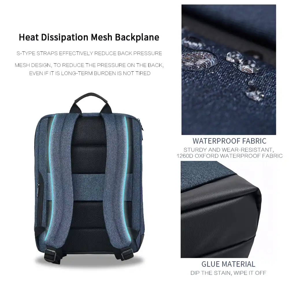 xiaomi zjb4030cn backpack for 15.6 inch laptop