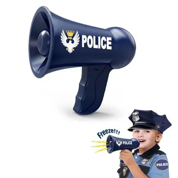 

Megaphone for Kids Pretend Police Props for Kids Children Police Siren Toys Voice Changer Police Officer Toys