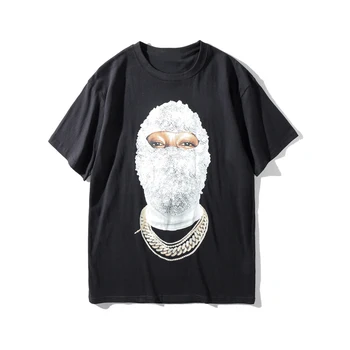 

Pearl Masked Logo Man Print Ih nom uh nit T-shirts 2019 Men Cotton Loose Hip Hop Ih nom uh nit T-shirt Black/White Tee Unisex