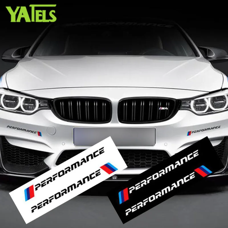 

2 PCS Performance Car badge decal Car body sticker For bmw M Sticker X1 X3 X4 X5 X6 X7 e46 e90 f20 e60 e39 f10 Car accessories