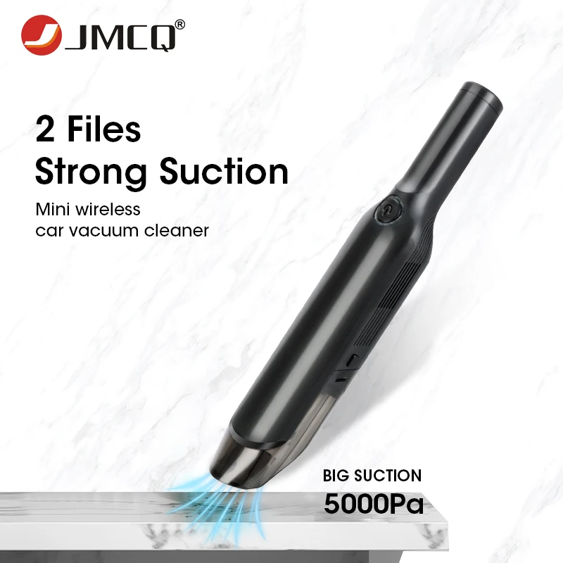 

JMCQ Wireless Handheld Auto Vacuum Cleaner Portable Car Cleaning for Wet and Dry Furniture Dust Buster Carpets Floor car cleaner