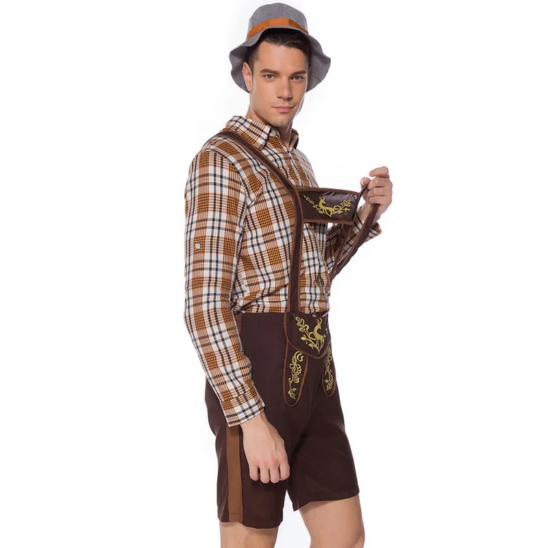 LOOZYKIT костюм для Октоберфеста Lederhosen Bavarian Octoberfest Немецкий фестиваль пива Хэллоуин для мужчин пивные костюмы больших размеров