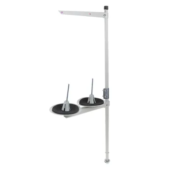 

One Set 2 Spools Cone Thread Holder Stand Metal Plastic for Industrial Sewing Machine Thread Embroidery Thread Quilting Rack