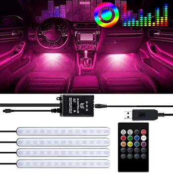 

Interior Atmosphere Light Inner 5050SMD With Remote Control Replacement