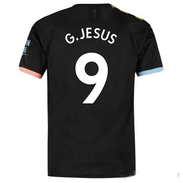 19 20 Горячая Распродажа manchesting город для взрослых Футбол Джерси DE BRUYNE KUN AGUERO G. JESUS SANE Манчестерский город Размер S-4XL Джерси - Цвет: shirt