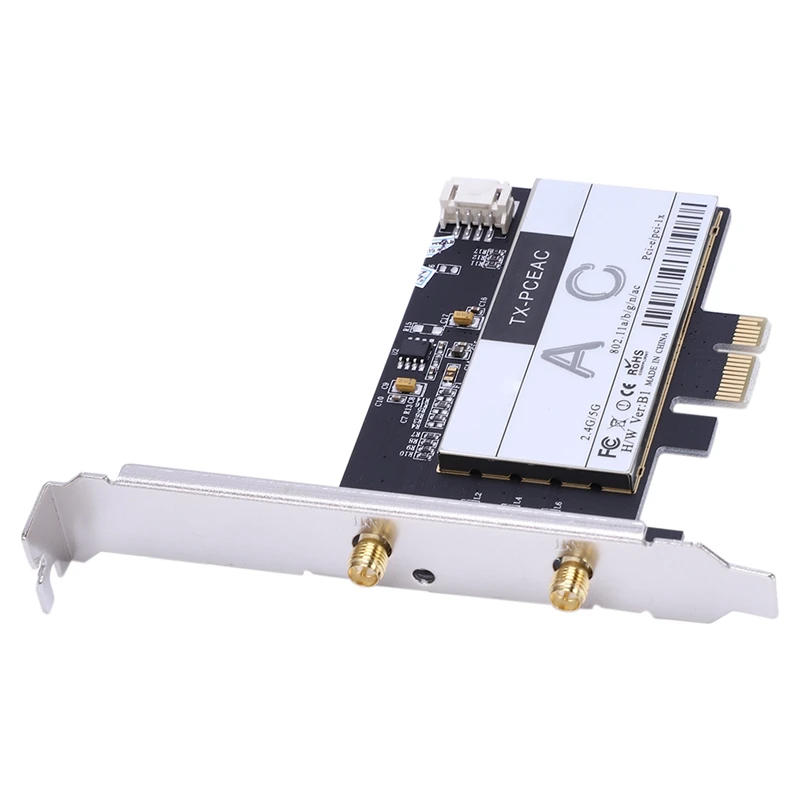 PCi Express 7260AC 2,4G/5G двухдиапазонный 7260HMW 867 Мбит/с беспроводной PCI-E Wi-Fi Bluetooth 4,0 7260 wifi карта настольная AC-7260 WL