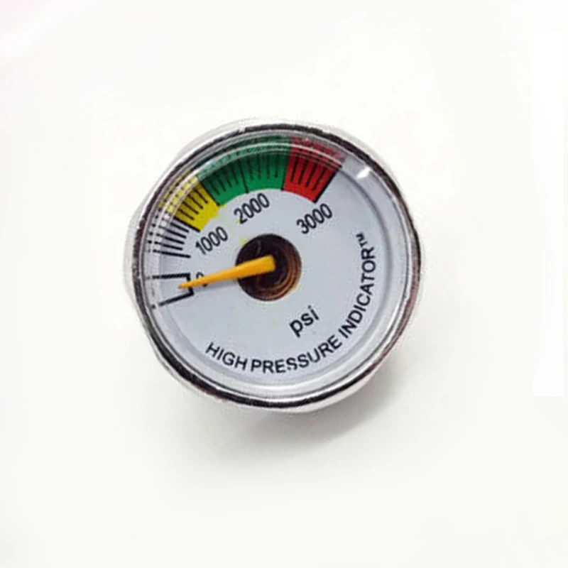 3000psi 1/8NPT Микро Мини манометр для пейнтбола PCP пневматическая винтовка заменить 2x