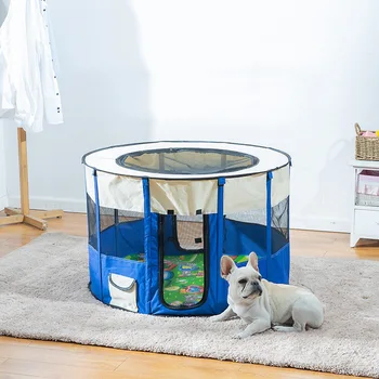 

Cat Delivery House Puppy Cat Playing Exercise Pet Nest Oxford Cloth Breathable Dog Kennel For Sleeping Breeding
