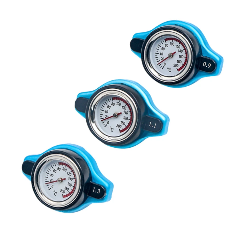

Car Thermo Thermostat Gauge Radiator Cap 0.9 1.1 1.3 Bar Small Head Big Head Tank Cover Water Temperature Meter Pressure Cover