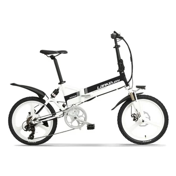 

LANKELEISI Foldable Electric Bicycle 20 inch 400W 48V 10AH LG Lithium Battery Smart Bike Urban City Travel Mountain 2020 New
