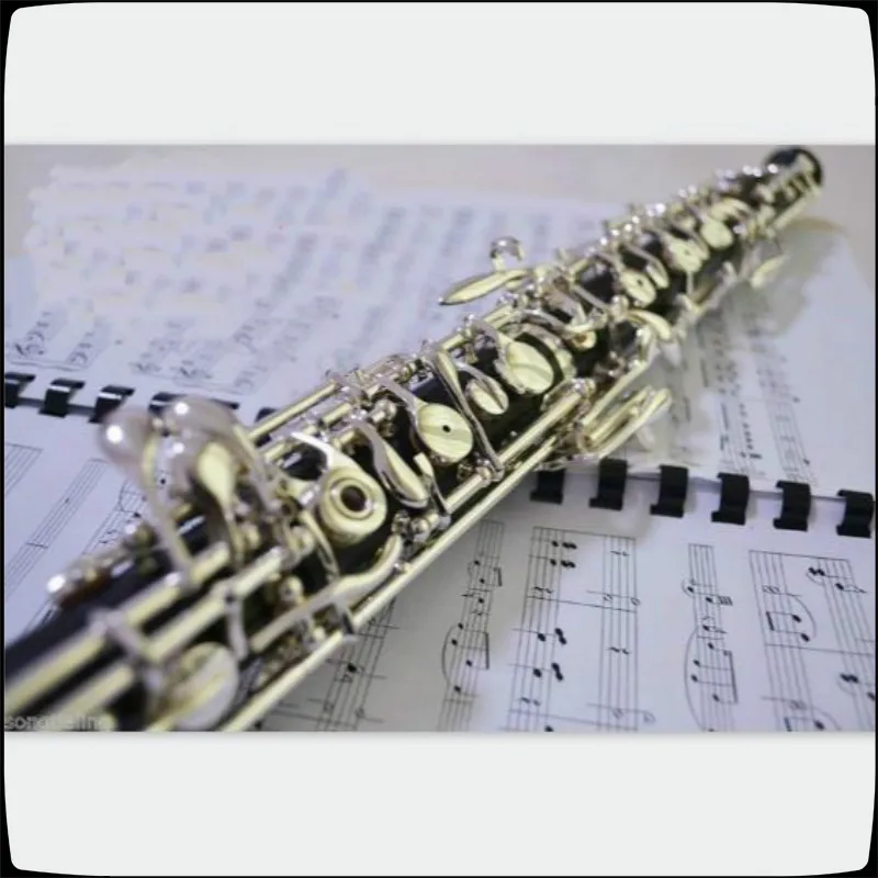 

Silver Plated C Key Semiautomatic Oboe with 3rd Octave Key with E Key