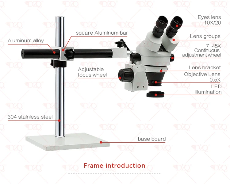 DZQ ZQ-2 Micros cope Jewelry tools Extensible Micros Cope
