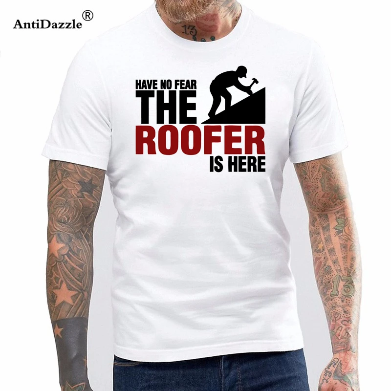 funny roofing shirts